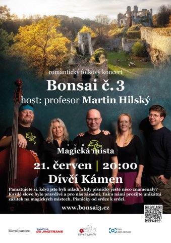 Koncert Bonsai č.3 - Magická místa