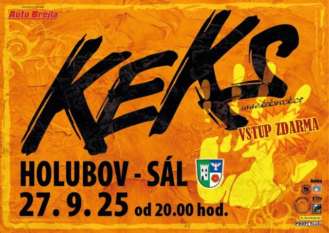 Holubovské posvícení a koncert kapely Keks
