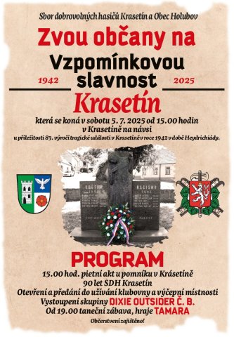 Krasetinská slavnost 2025