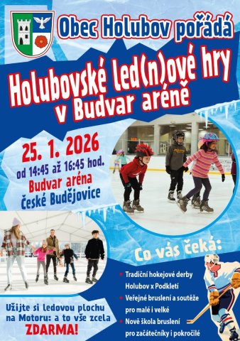 Holubovské ledové hry 2026