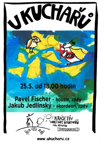 Koncert 25.5. Jedlinský & Fischer Duo