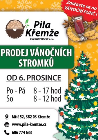 Prodej vánočních stromků