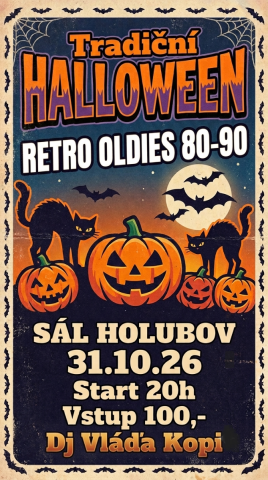 Retro oldies Halloween