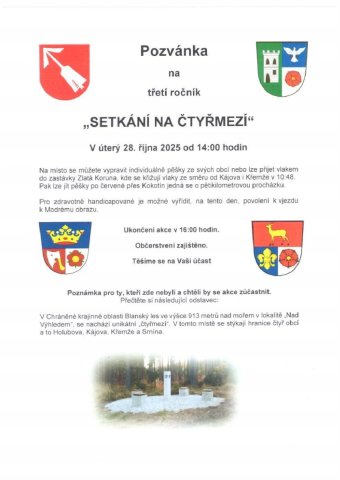 SETKÁNÍ NA ČTYŘMEZÍ