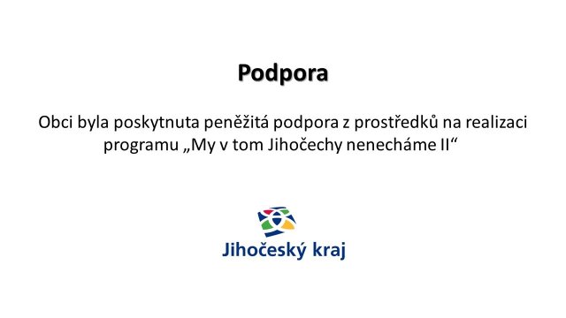 „My v tom Jihočechy nenecháme II“ 