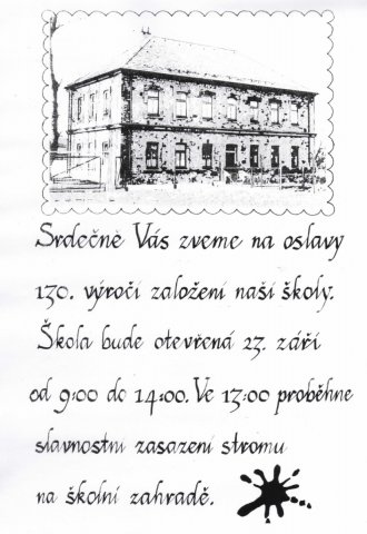 130. výročí založení školy v Holubově