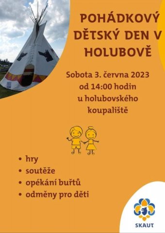 Pohádkový dětský den v Holubově