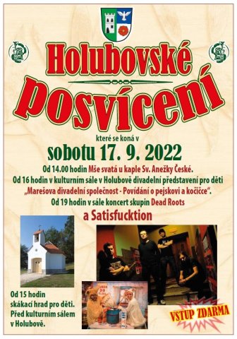 Holubovské posvícení 2022